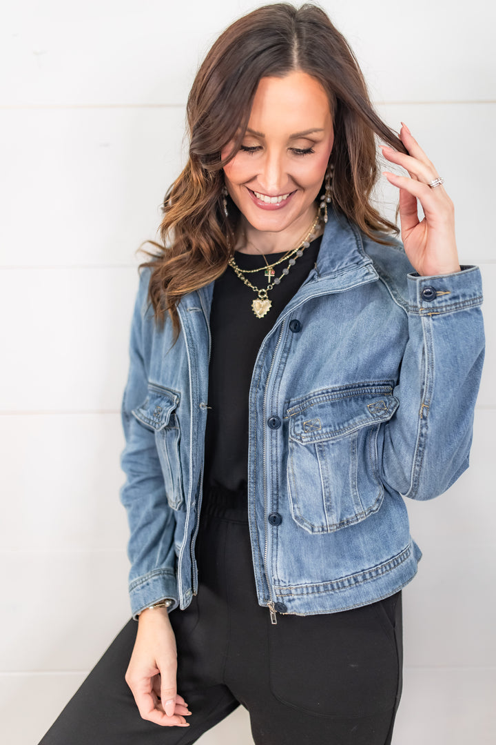 The Modern Vintage Denim Jacket