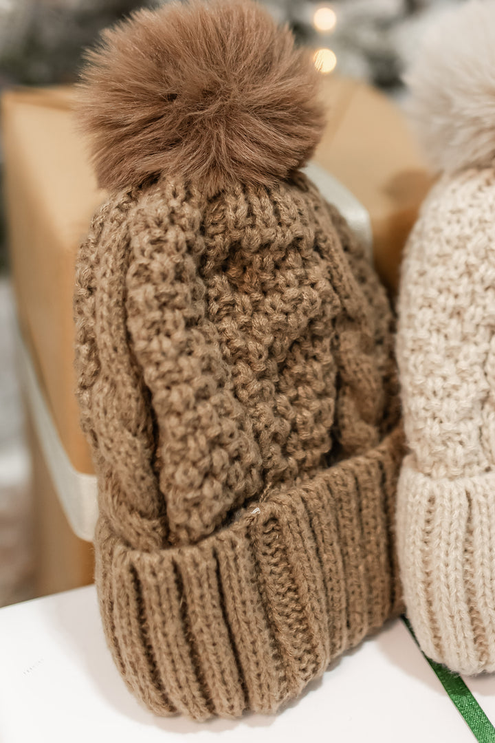 The Fuzzy Knit Beanies