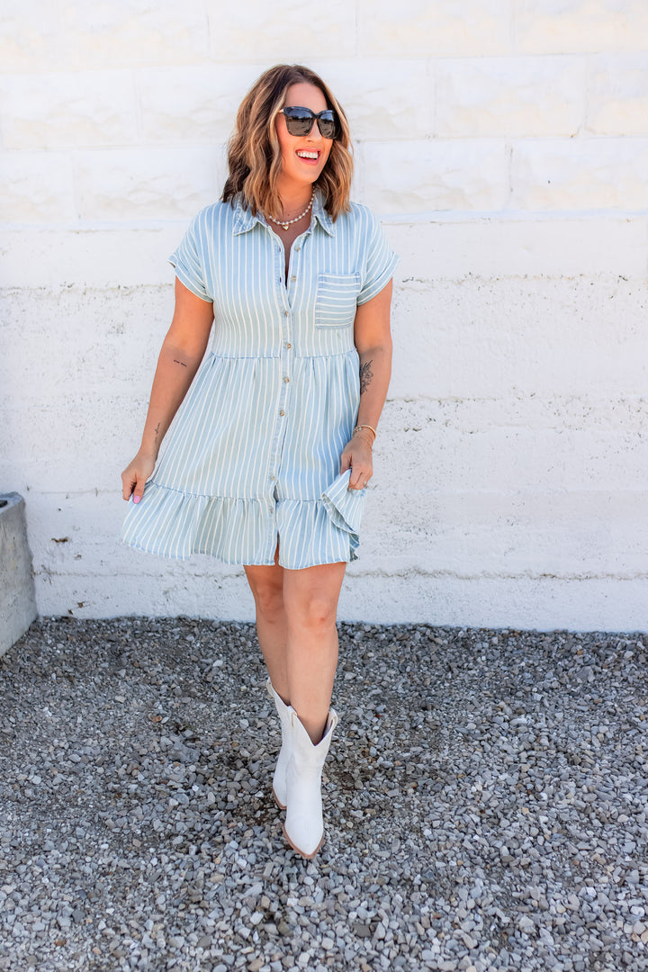 The Traditional Stripes Dress