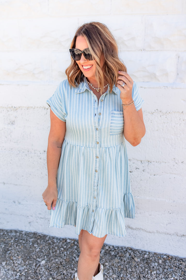 The Traditional Stripes Dress