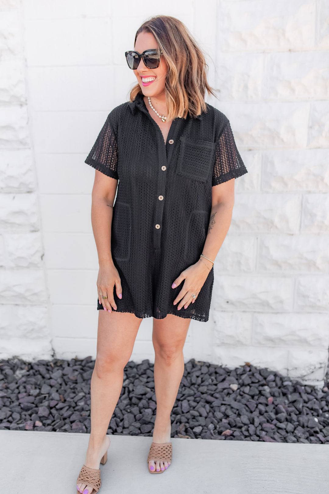 The Weekend Crochet Romper