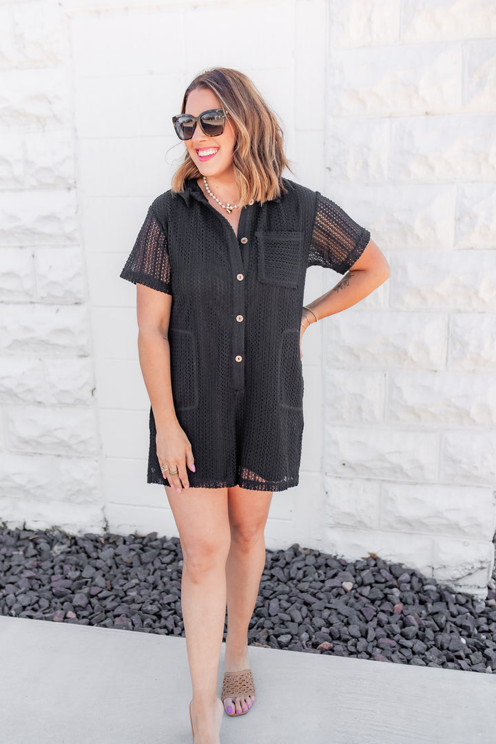 The Weekend Crochet Romper