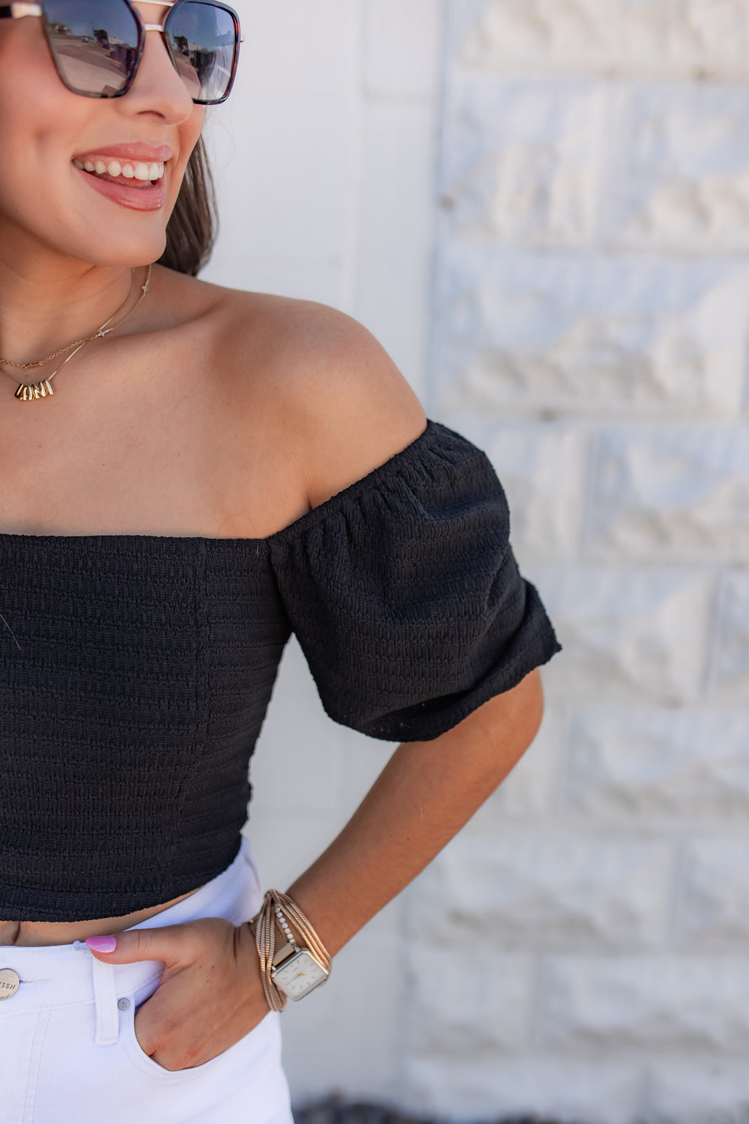 The Midnight Flutter Top