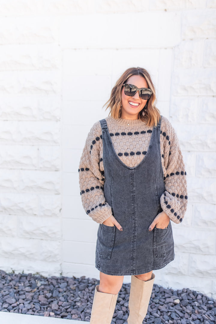 The Spotted Ease Sweater