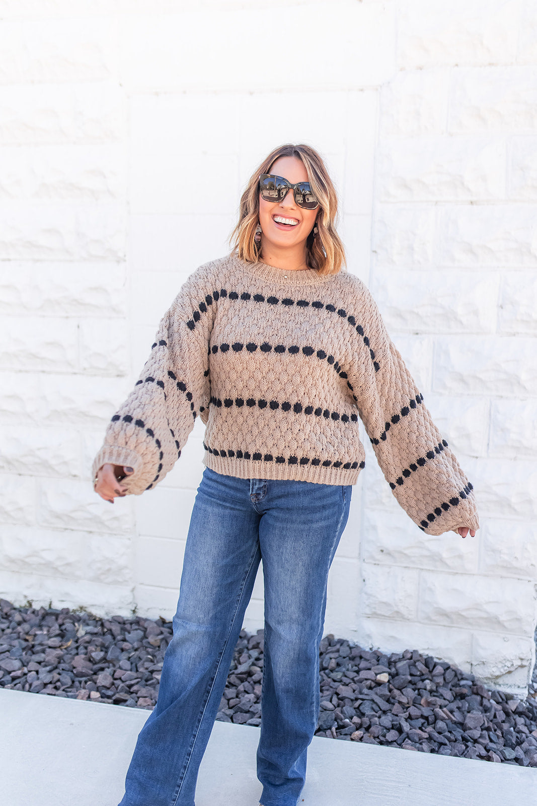 The Spotted Ease Sweater