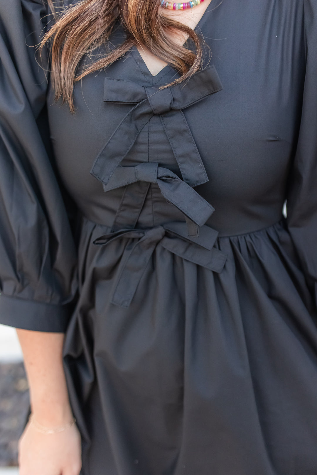 The Luxe Bow Dress