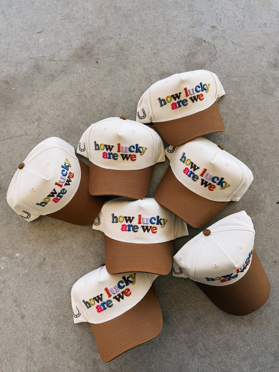 The 'How Lucky' Trucker Hat