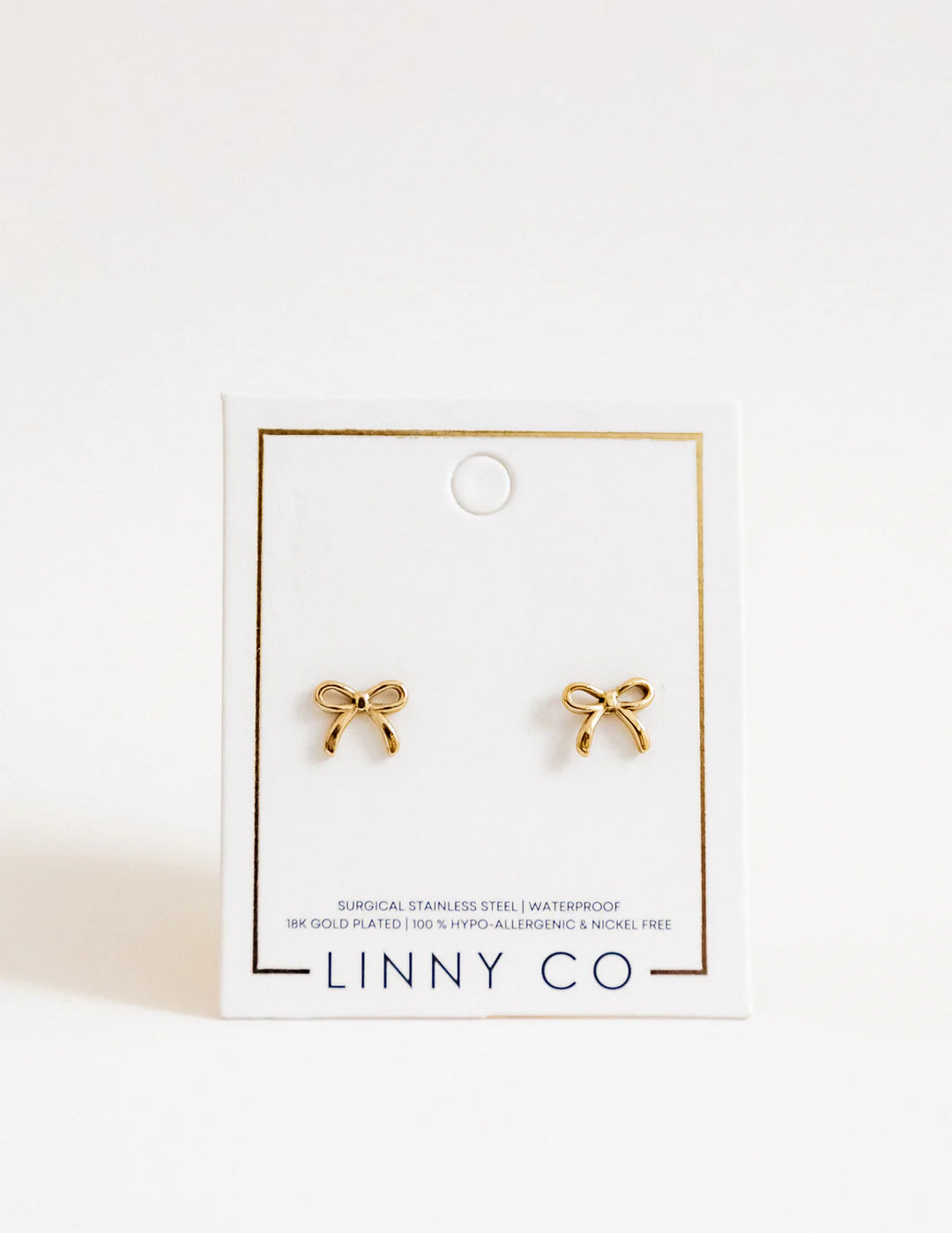 The Sadie Bow Flatback Stud [Linny & Co]