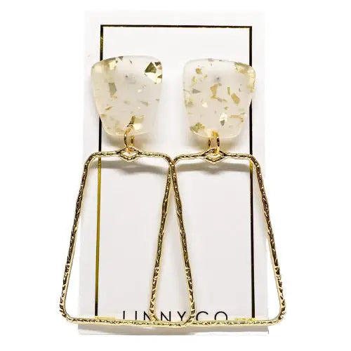 The Kaelyn Gold Confetti Earrings [Linny & Co]