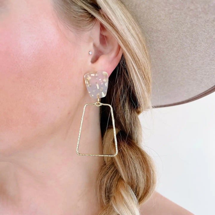 The Kaelyn Gold Confetti Earrings [Linny & Co]