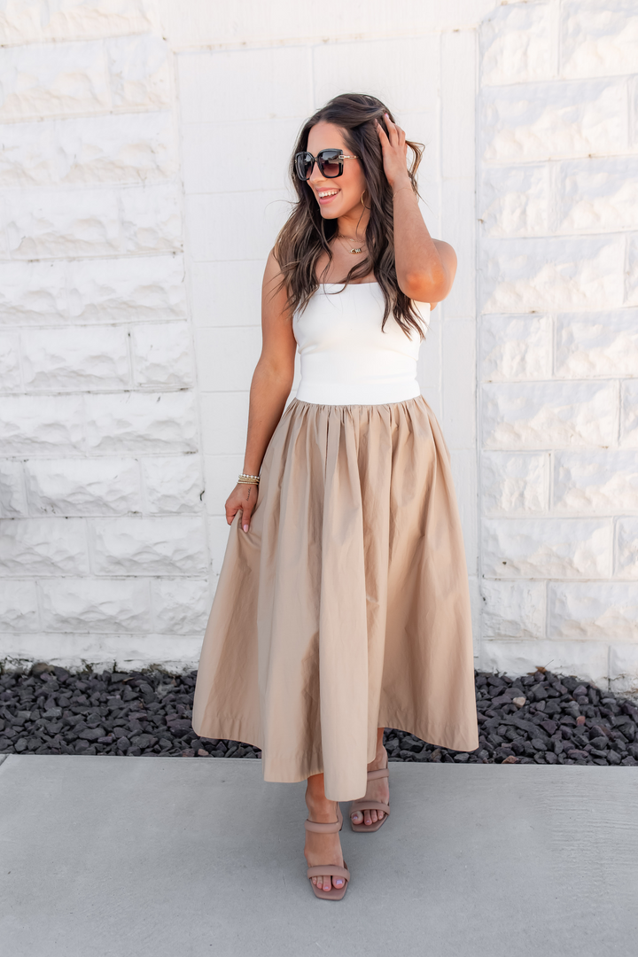 The Bare Bliss Strapless Dress