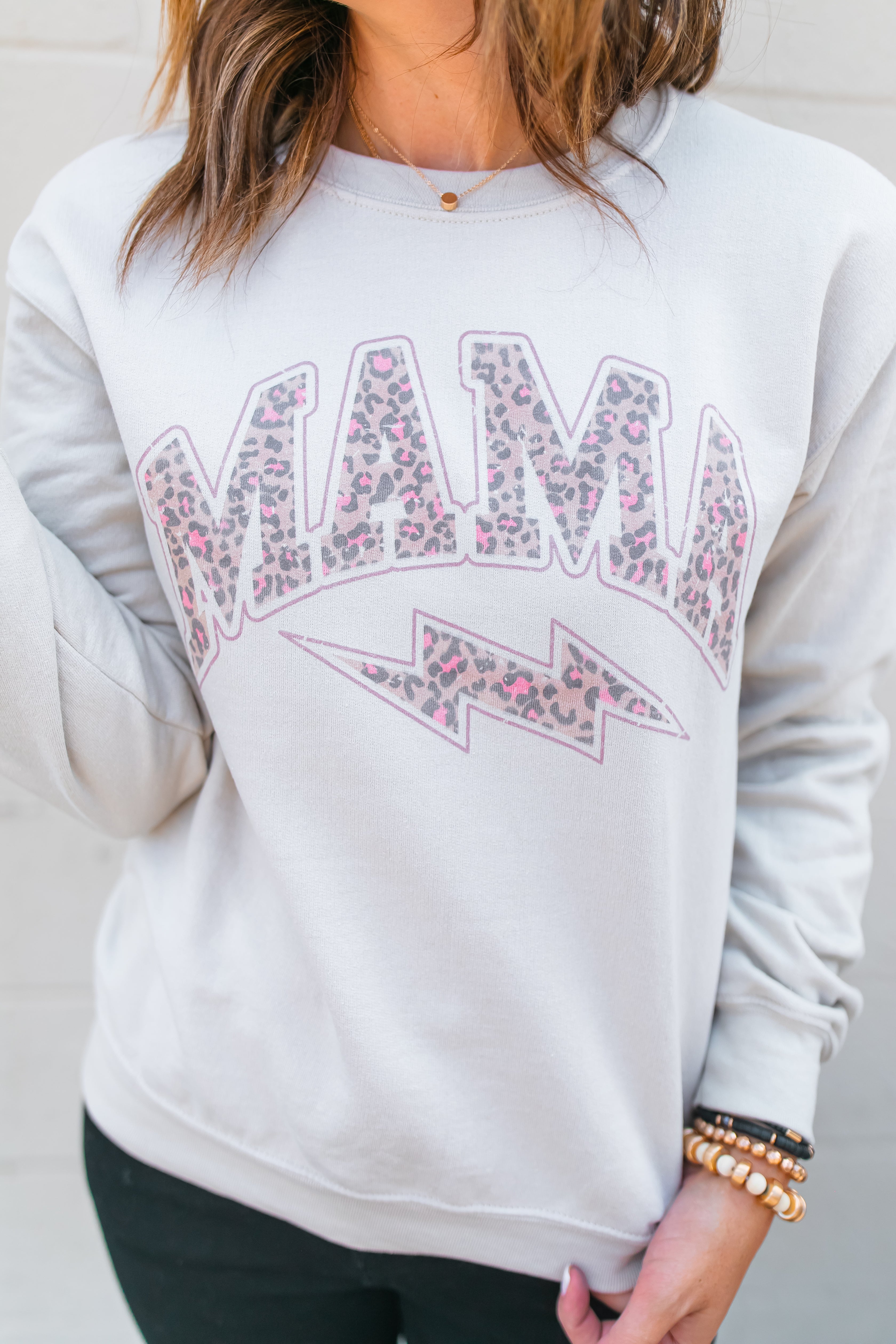 Leopard best sale mama sweatshirt